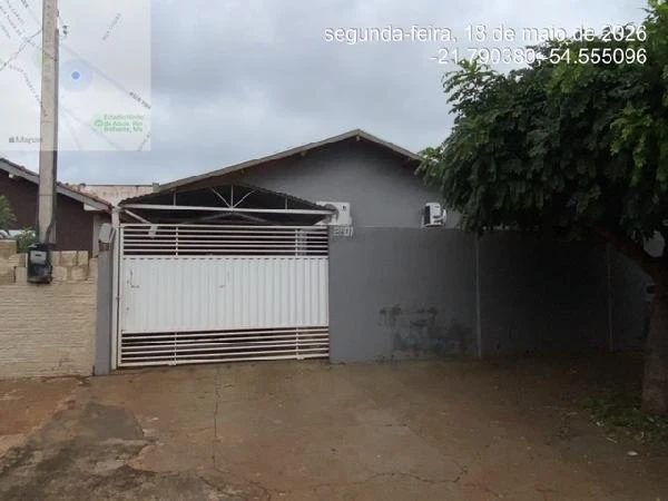 Casa com 3 Quartos em Rio Brilhante/MS em Rio Brilhante - Mato Grosso do Sul
