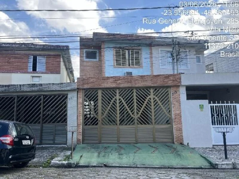 Casa com 3 Quartos em São Vicente/SP em São Vicente - São Paulo