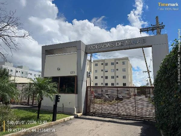 Apartamento com 2 Quartos e 1 Vaga em Sete Lagoas/MG em Sete Lagoas - Minas Gerais
