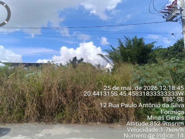 Terreno no Industrial em Formiga/MG em Formiga - Minas Gerais