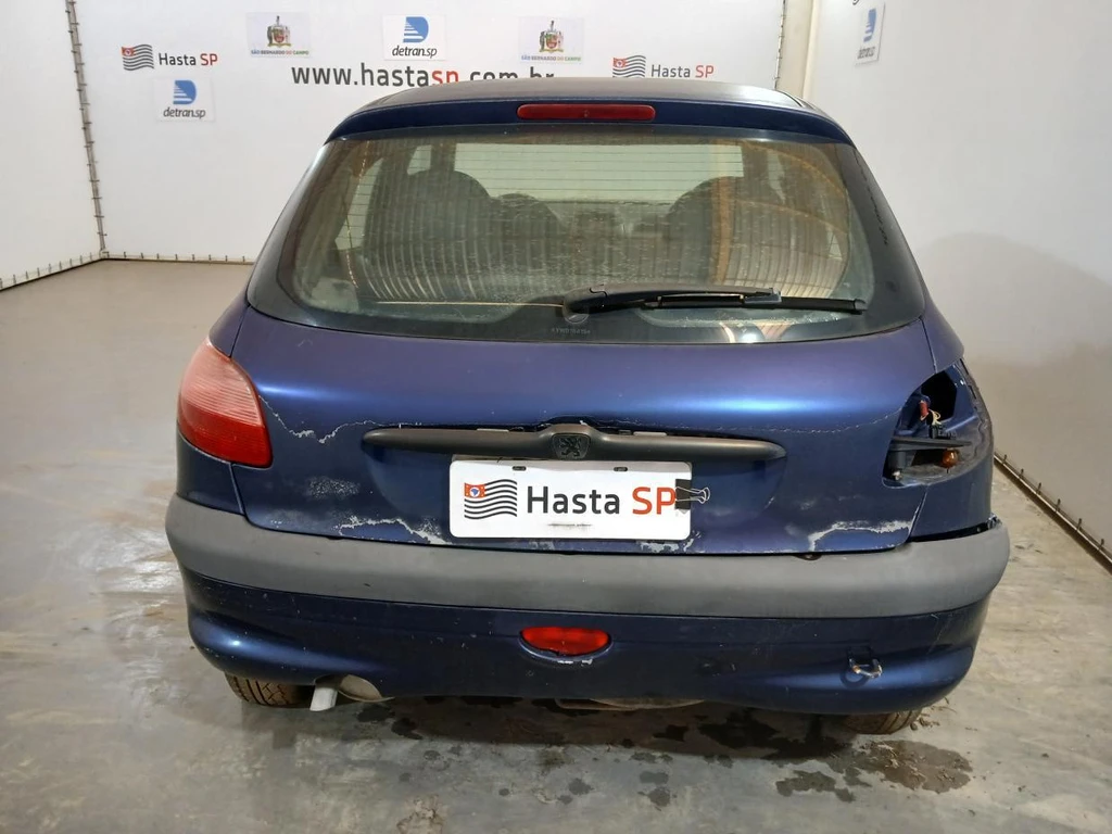 Peugeot 206 Soleil 2000 Azul em Porto Feliz - São Paulo