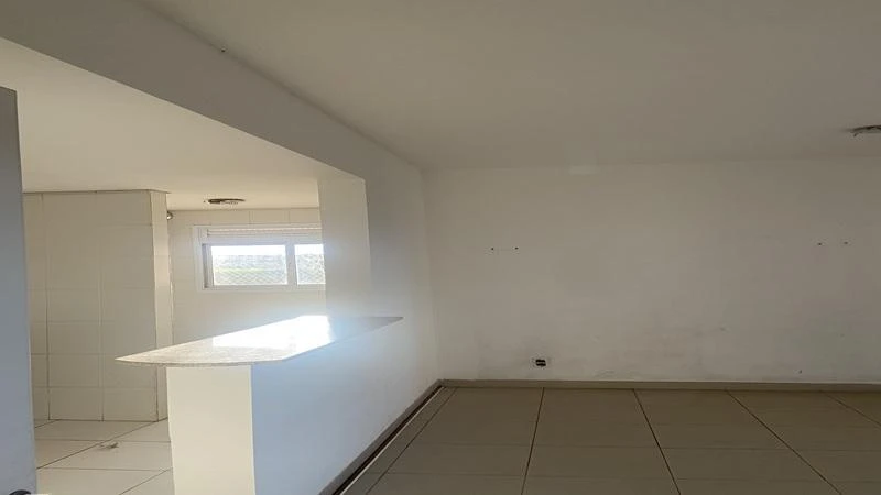 Apartamento com Sala integrada e bancada de apoio na cozinha em Campo Grande - Mato Grosso do Sul