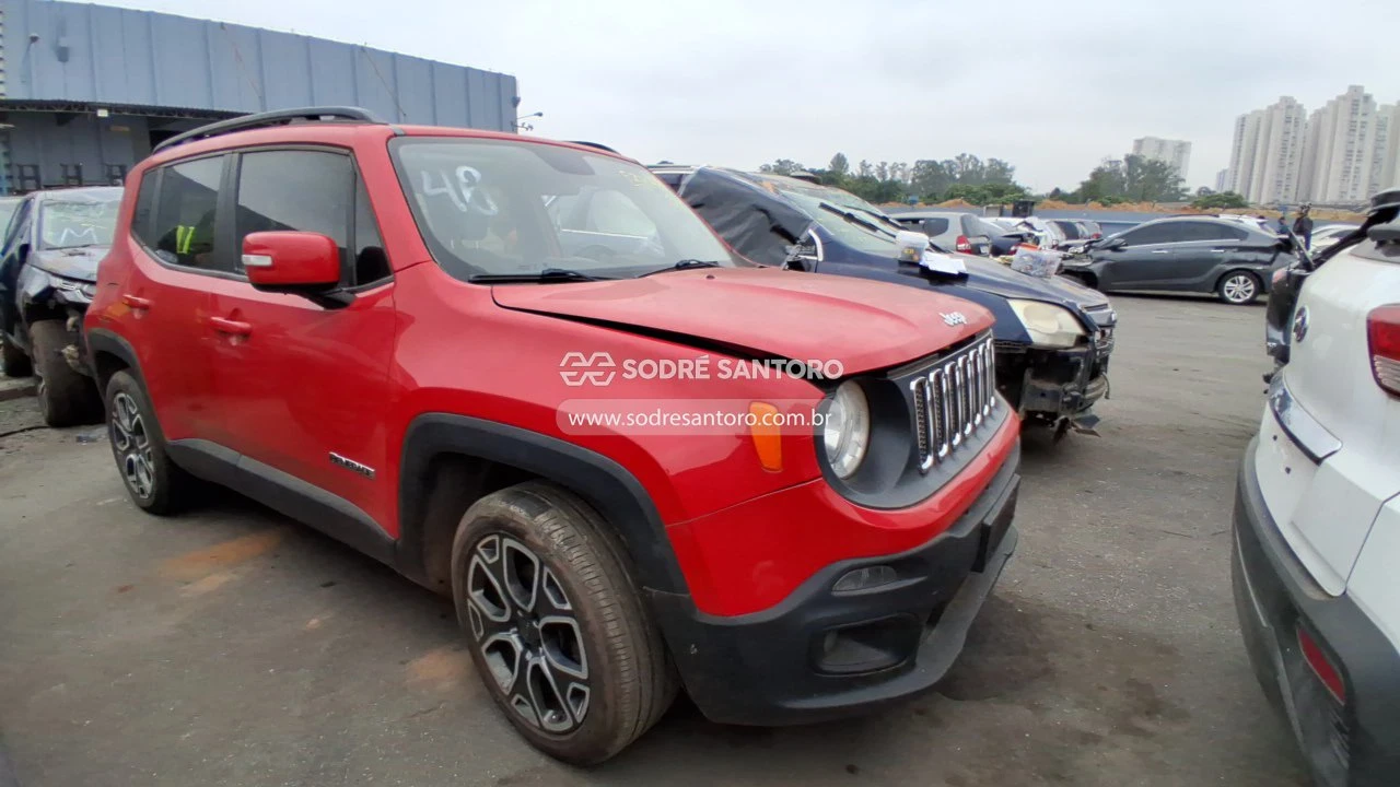 Jeep Renegade LNGTD AT 2016 Automático em Guarulhos - São Paulo