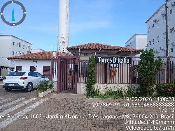 Apartamento com 2 Quartos em Tres Lagoas/MS em Tres Lagoas - Mato Grosso do Sul