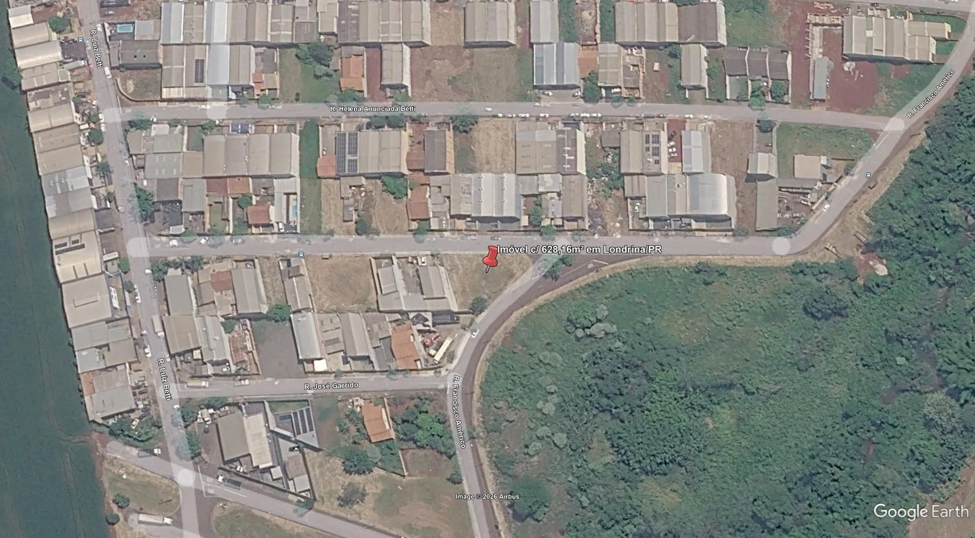 Terreno com 628m² no Jardim Marissol em Londrina/PR em Londrina - Paraná