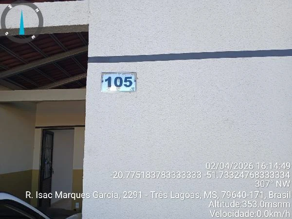 Casa com 2 Quartos e 1 Vaga em Tres Lagoas/MS em Tres Lagoas - Mato Grosso do Sul