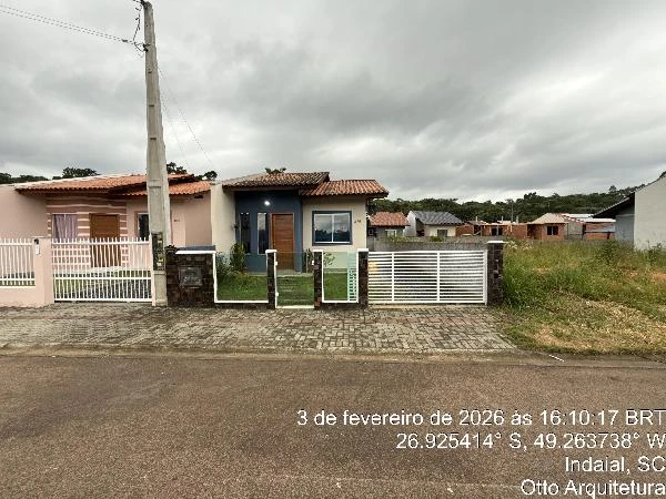 Casa com 1 Quarto e 1 Vaga em Indaial/SC em Indaial - Santa Catarina