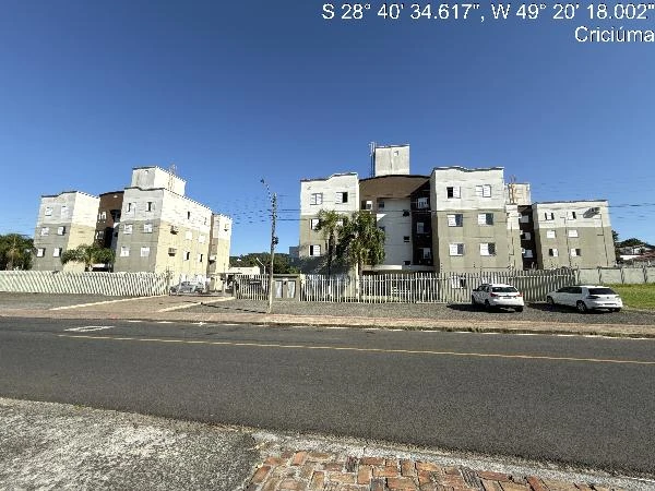 Apartamento com 2 Quartos em Criciúma/SC em Criciuma - Santa Catarina