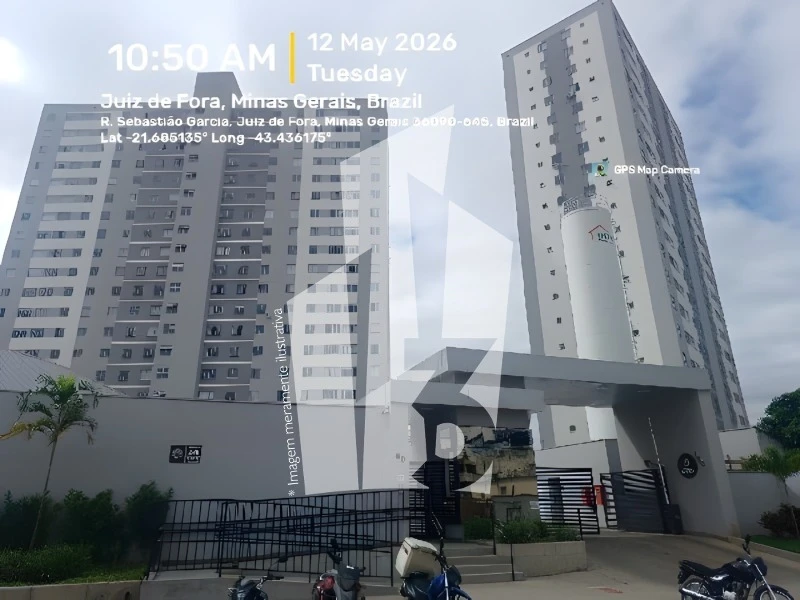 Apartamento com 2 Quartos em Juiz de Fora/MG em Juiz De Fora - Minas Gerais