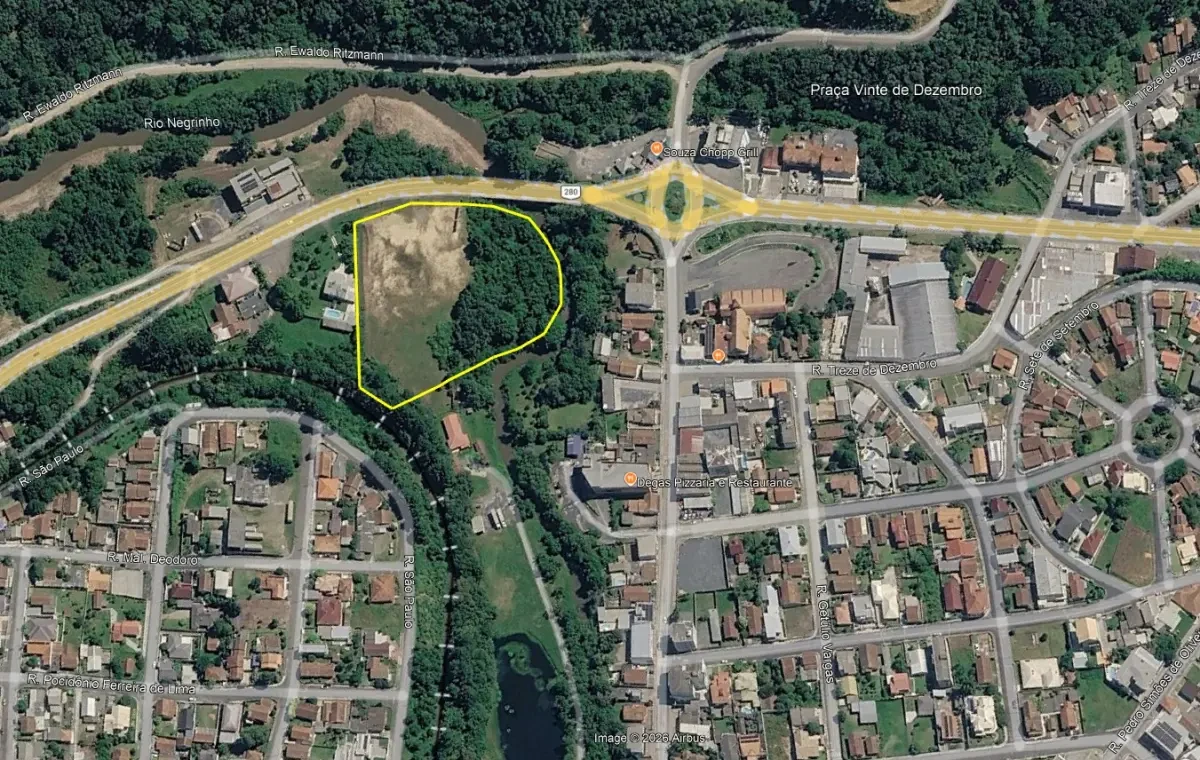 Terreno Terreno de 15.582 m² em Bela Vista, Rio Negrinho/SC em Rio Negrinho - Santa Catarina