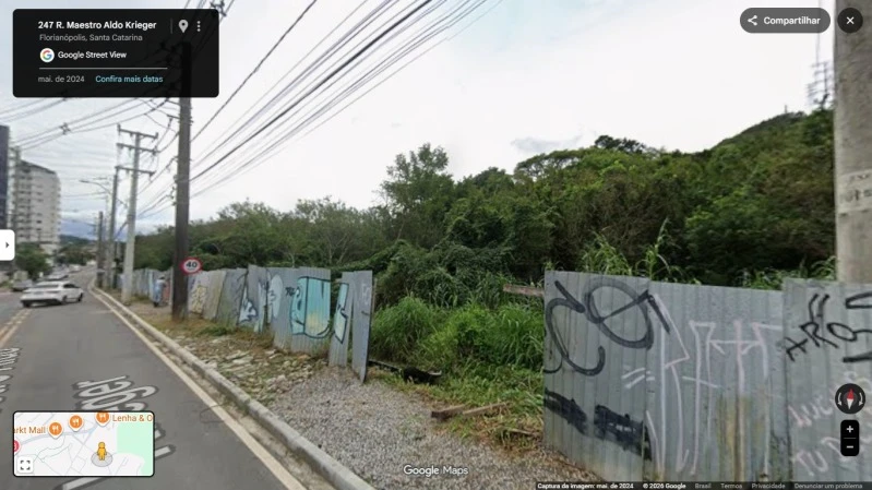 Terreno Área A2 em Florianópolis/SC em Florianópolis - Santa Catarina
