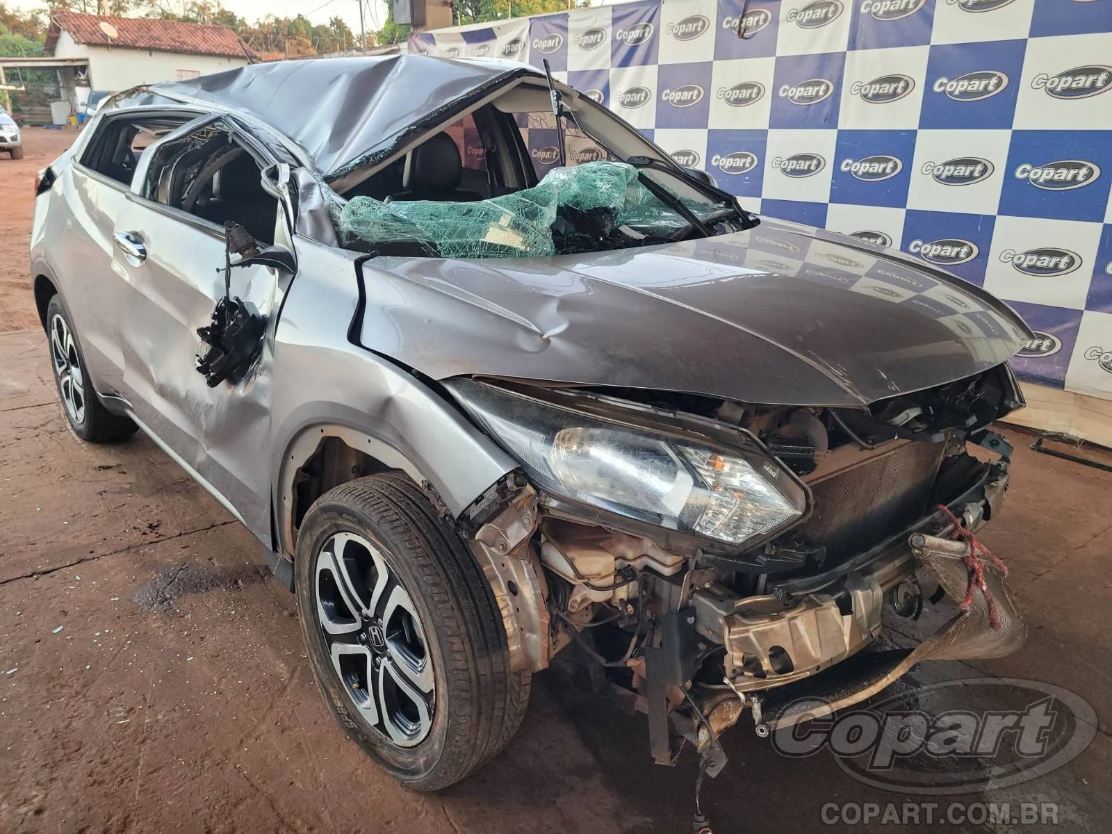 Honda HR-V EXL 2016 1.8 Automático Capotamento em Campo Grande - Mato Grosso do Sul
