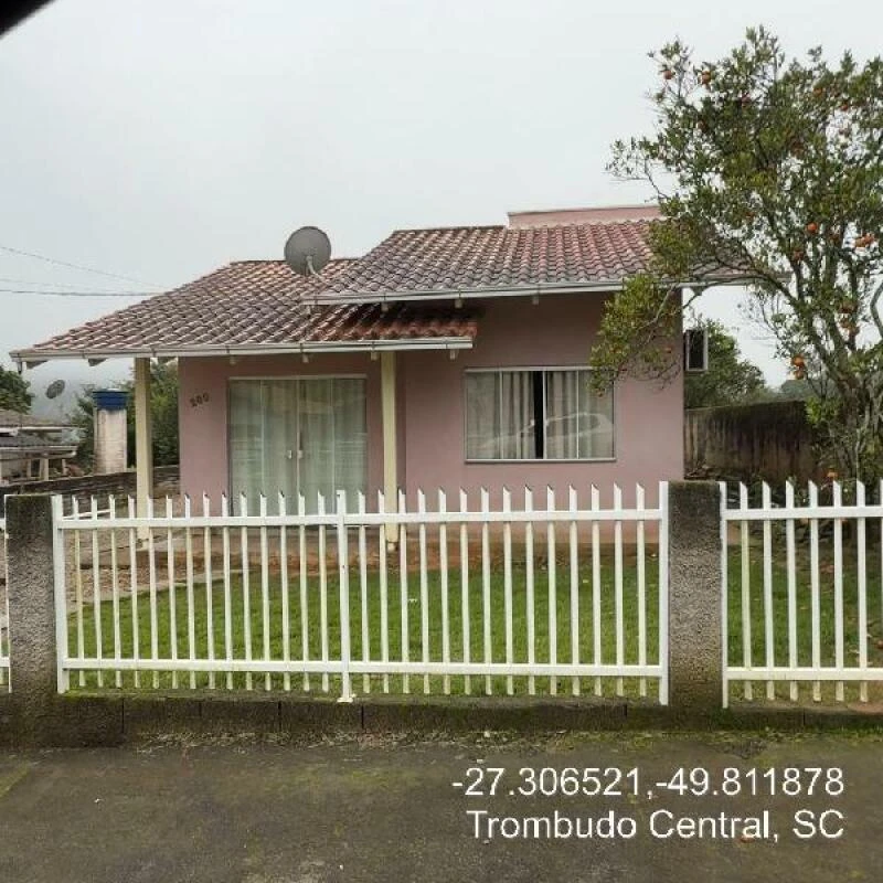 Casa com 2 Quartos em Trombudo Central/SC em Trombudo Central - Santa Catarina