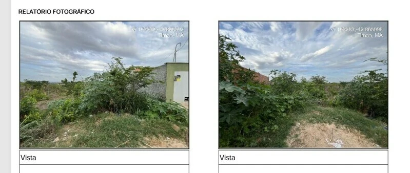 Terreno em Timon/MA em Timon - Maranhão