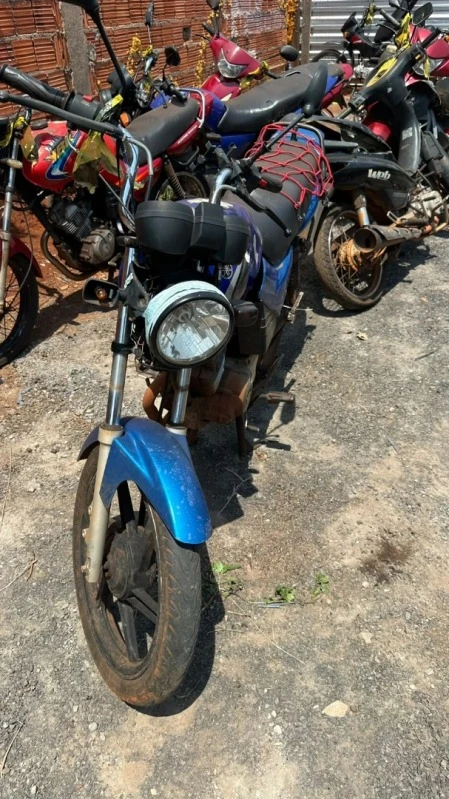 Yamaha YBR 125K 125K 2007/2008 Azul em Tangará Da Serra - Mato Grosso