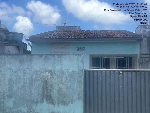 Casa com 2 Quartos em Santa Rita/PB em Santa Rita - Paraíba