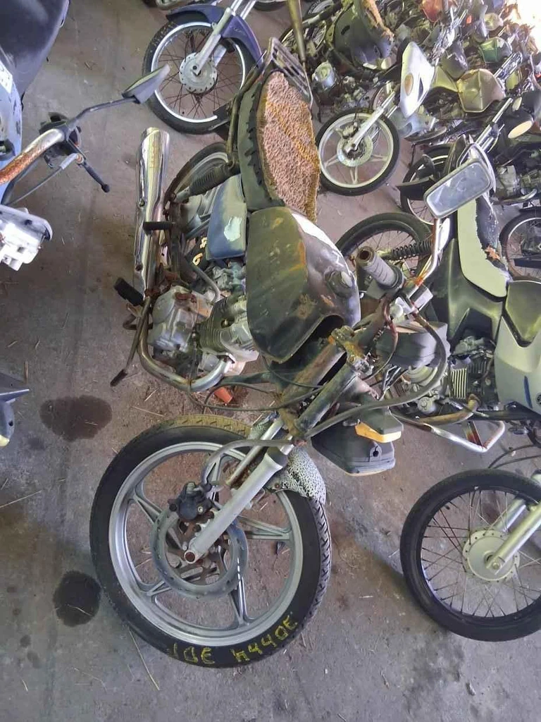 Honda CG 125 1988 Sucata Motor Servível em Campinas - São Paulo