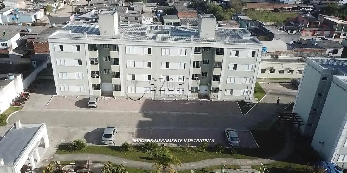 Apartamento com 49,74m² privativa no Pelotas/RS em Pelotas - Rio Grande do Sul