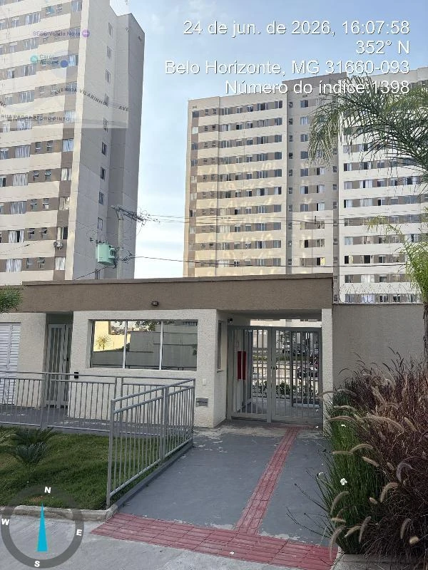Apartamento com 2 Quartos em Belo Horizonte/MG em Belo Horizonte - Minas Gerais