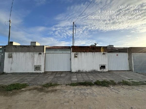 Casa com 2 Quartos em Santa Rita/PB em Santa Rita - Paraíba