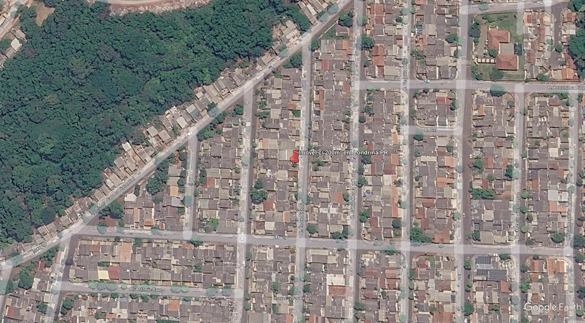 Terreno com 200m² de terreno e 90m² de construção em Londrina/PR em Londrina - Paraná