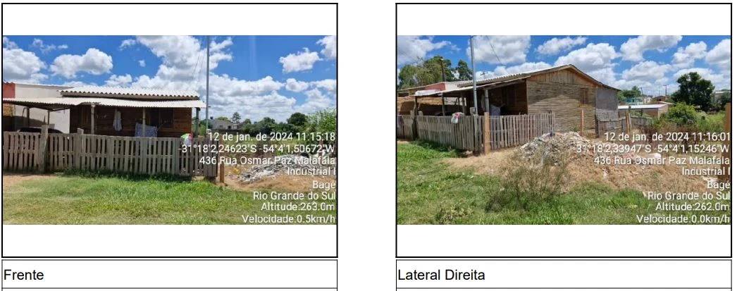 Casa de 40m² com terreno de 300m² no Industrial I em Bagé em Bage - Rio Grande do Sul