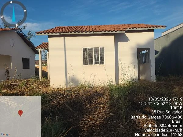 Casa com 2 Quartos em Barra do Garças/MT em Barra Do Garcas - Mato Grosso