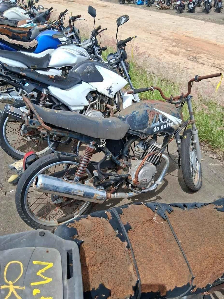 Yamaha YBR 125 YBR 125 2005 Sucata Motor Servível em Campinas - São Paulo