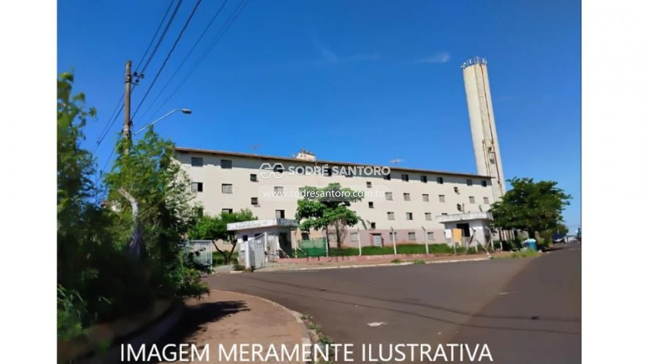 Apartamento com 1 vaga indeterminada em Ribeirão Preto/SP em Ribeirão Preto - São Paulo