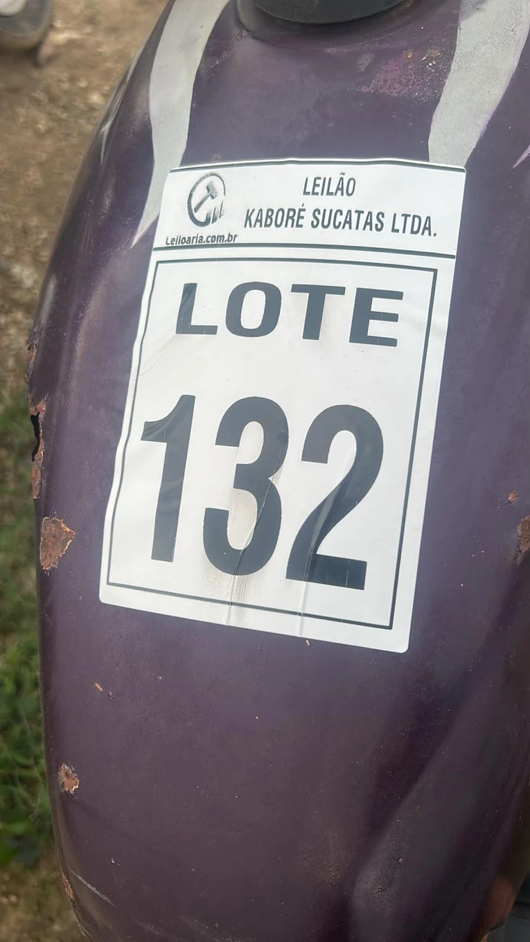 Yamaha 132 Leilão de Sucatas em Piracicaba - São Paulo