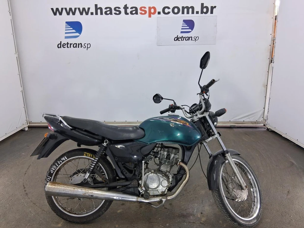 Honda CG 125 Titan KS Today 2000 Verde em Campinas - São Paulo