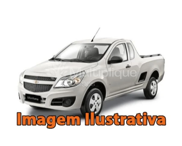 Chevrolet Montana LS 2011 2012 Flex Automático em Alumínio - São Paulo