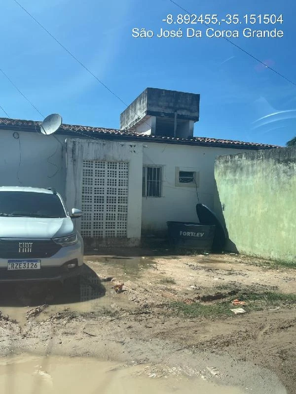Casa com 1 Quarto e 1 Vaga em Sao Jose Da Coroa Grande/PE em Sao Jose Da Coroa Grande - Pernambuco