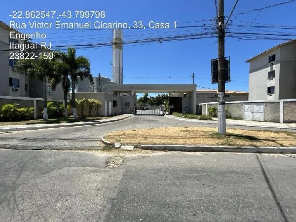 Apartamento de 47m² com 2 Quartos no Condomínio Portal Caminhos do Sol em Itaguaí - Rio de Janeiro