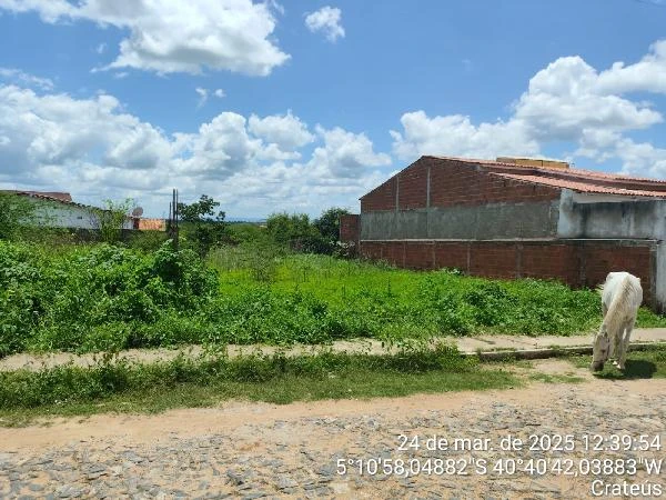 Terreno de 709m² no Planalto Príncipe Imperial em Crateus - Ceará