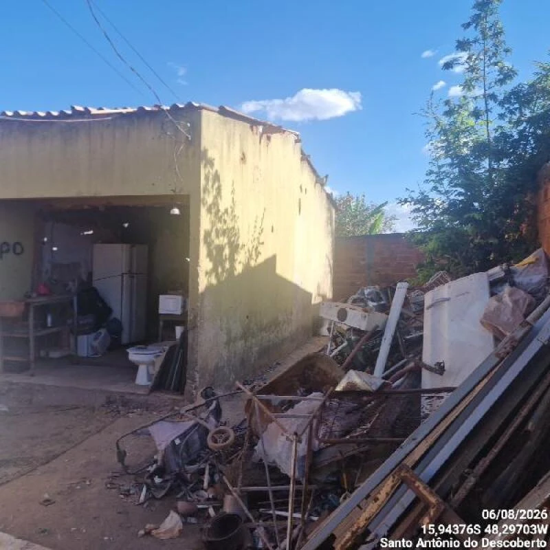 Casa com 2 Quartos em Santo Antônio do Descoberto/GO em Santo Antônio Do Descoberto - Goiás
