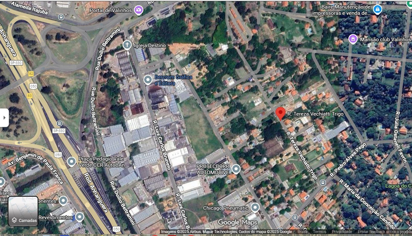 Terreno no Chácaras São Bento em Valinhos/SP em Vinhedo - São Paulo