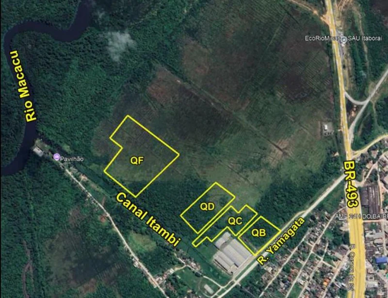 Terrenos 69.330 m² no Loteamento Colônia Agrícola de Itambi, Itaboraí/RJ em Itaboraí - Rio de Janeiro