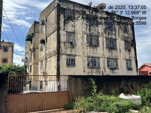 Apartamento no Residencial Santa Ines com 2 Quartos de 46m² em Cuiaba - Mato Grosso