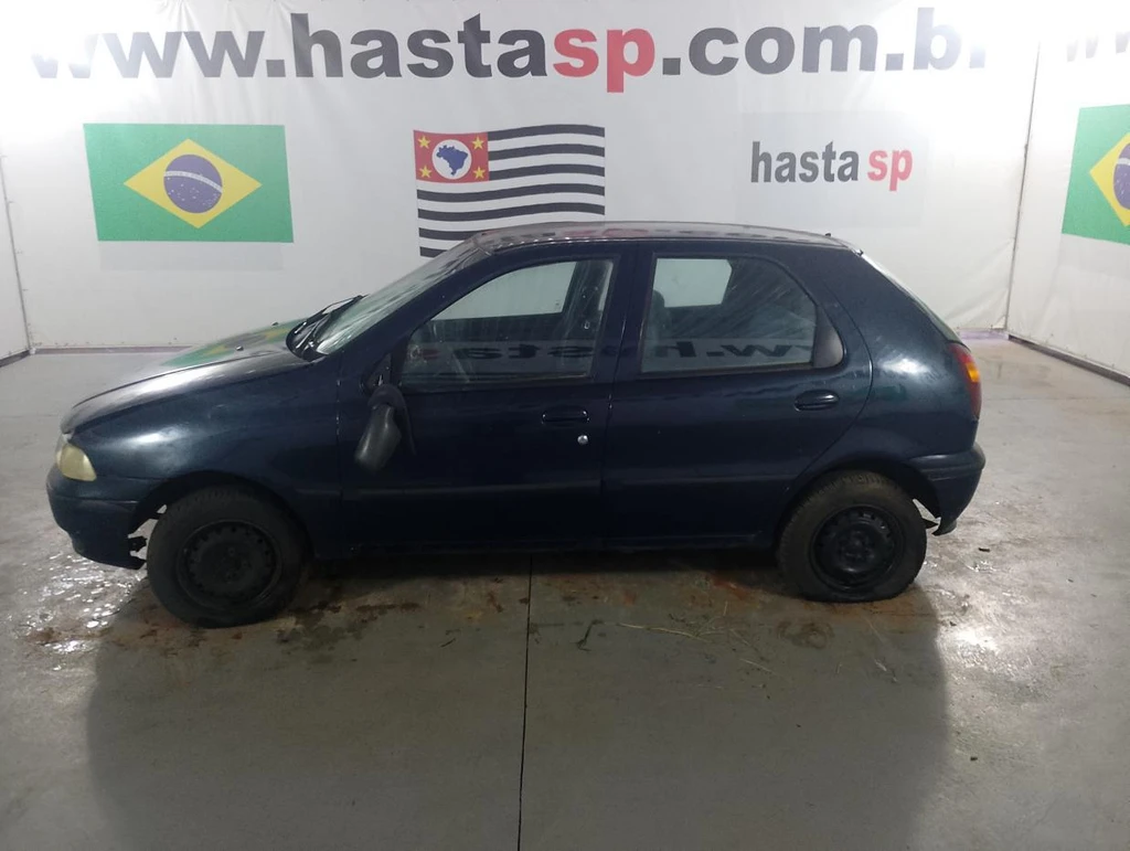 Fiat Palio EDX 1997 Azul em Casa Branca - São Paulo