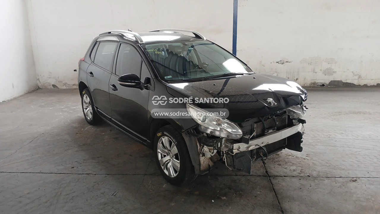Peugeot 2008 Allure A 2016 Automático Flex Preto em Caçapava - São Paulo
