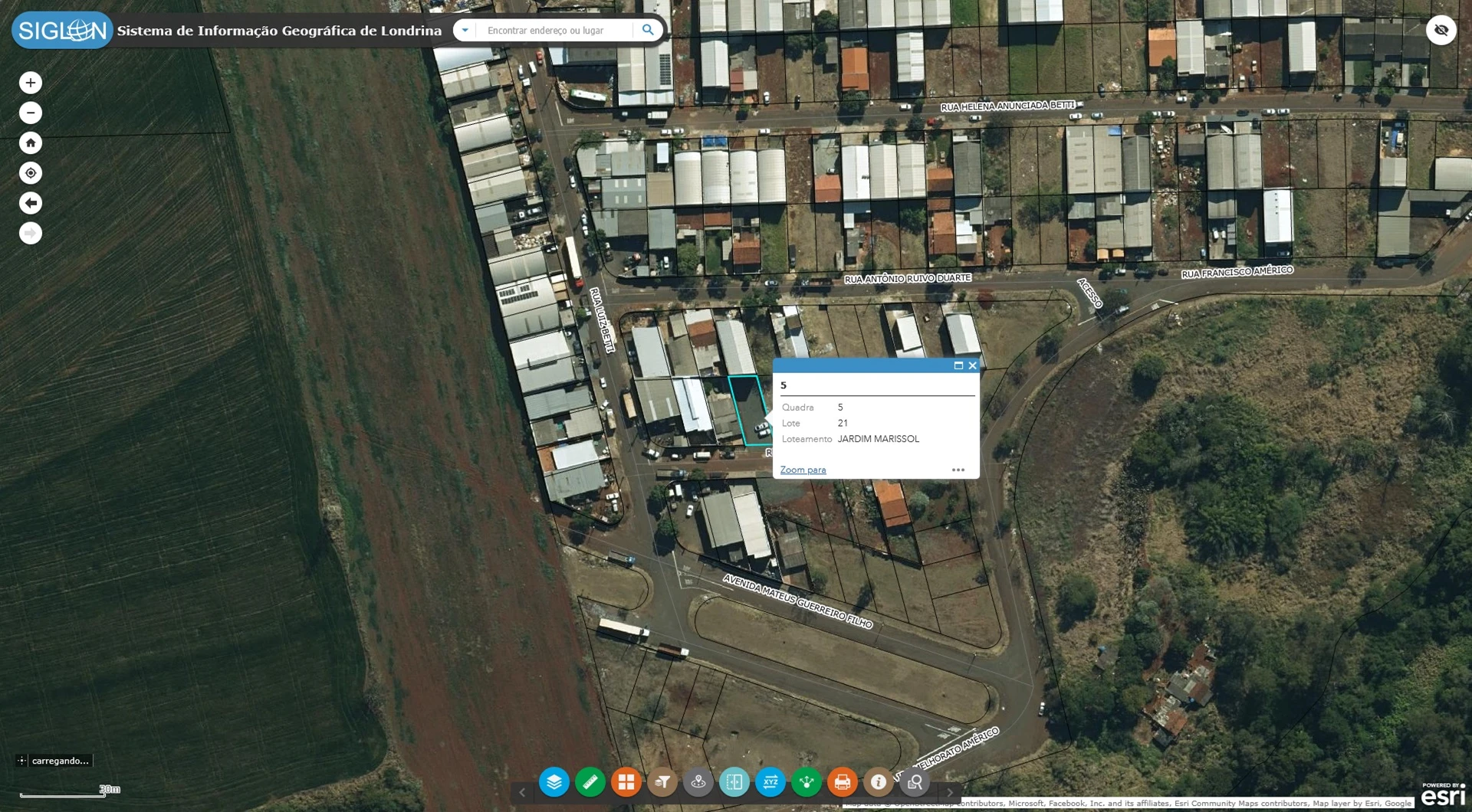 Terreno Direitos - Jardim Marissol em Londrina/PR em Londrina - Paraná