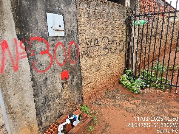 Casa de 57m² com 2 Quartos e 1 Vaga na Garagem em Santa Fe - Paraná