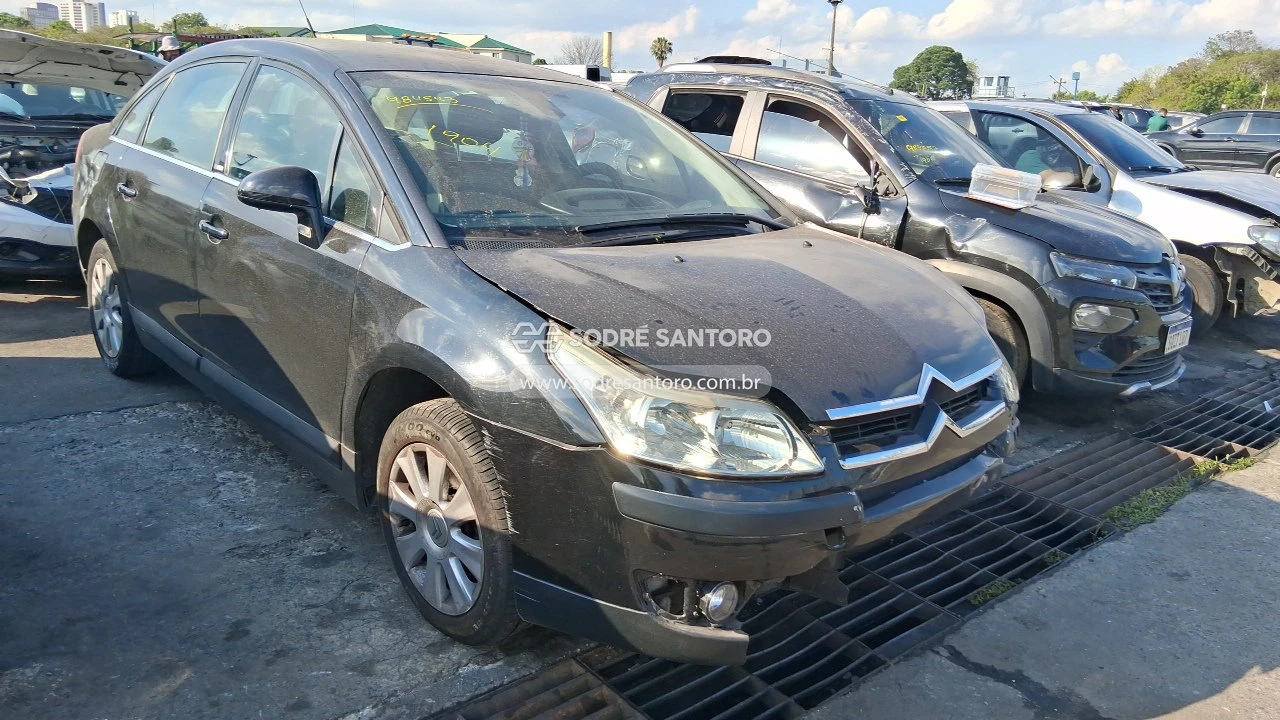 Citroën C4 Pallas 2009/2010 Automático Flex Preto em Guarulhos - São Paulo