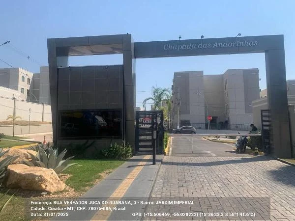 Apartamento de 38m² com 2 Quartos e 2 Vagas na Garagem em Varzea Grande - Mato Grosso