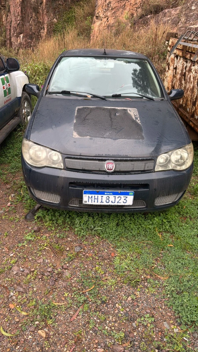 Fiat Palio Economy 2009 Azul Flex em São Bento Do Sul - Santa Catarina