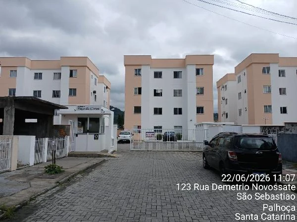 Apartamento com 2 Quartos em Palhoça/SC em Palhoca - Santa Catarina