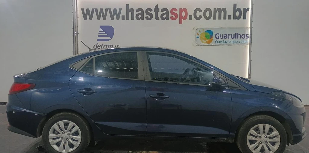 Hyundai HB20S Evolut 2022 Azul em Casa Branca - São Paulo