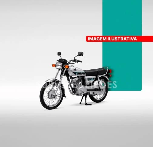 Honda CG 125 Today 1990 125cc Prata em Adamantina - São Paulo