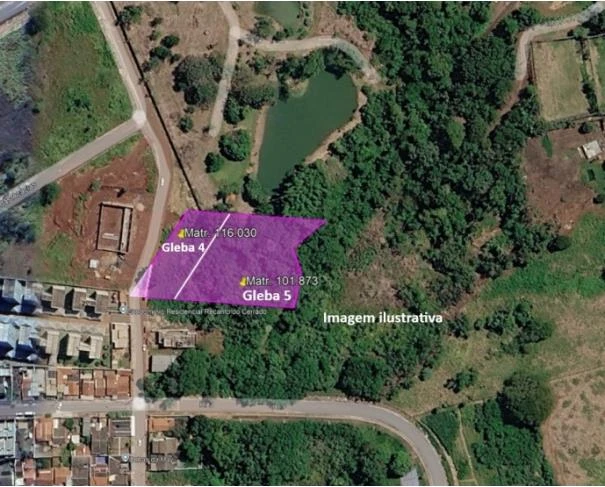 Terreno no Cond. Canaã em Rio Verde/GO em Rio Verde - Goiás